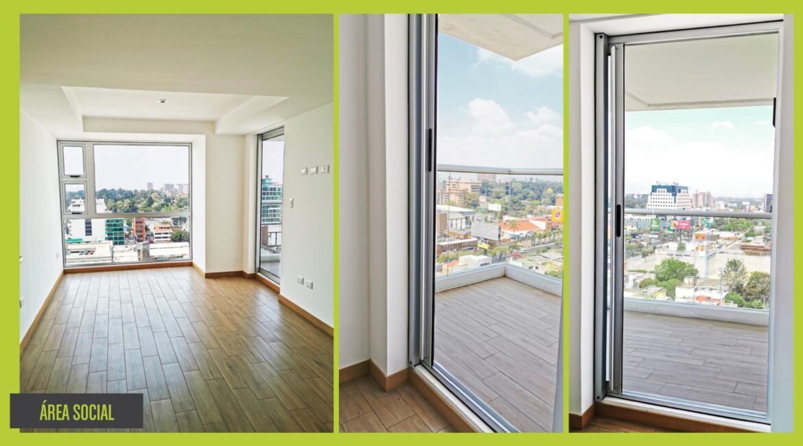 APARTAMENTO EN VENTA. NIVEL ALTO EDIFICIO CITY HAUS Z.10